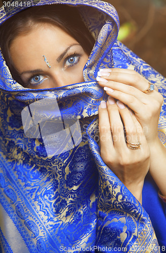 Image of Woman in sari