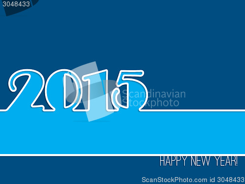 Image of Happy New Year 2015 background