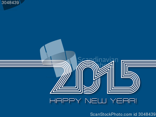 Image of Creative Happy New Year background for 2015