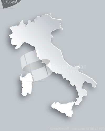 Image of Map of Italy