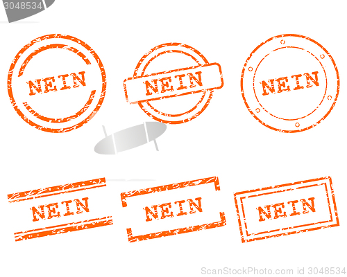 Image of Nein stamps