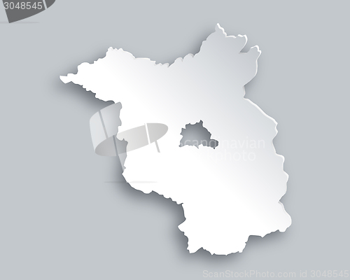 Image of Map of Brandenburg