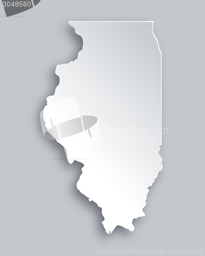 Image of Map of Illinois