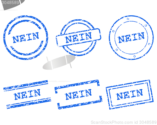 Image of Nein stamps