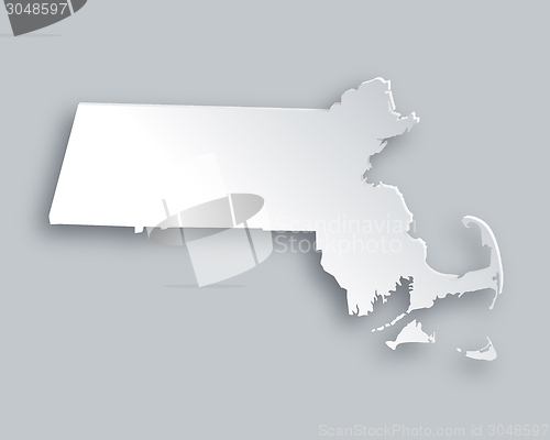 Image of Map of Massachusetts