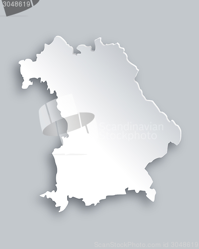 Image of Map of Bavaria