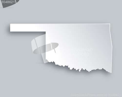 Image of Map of Oklahoma