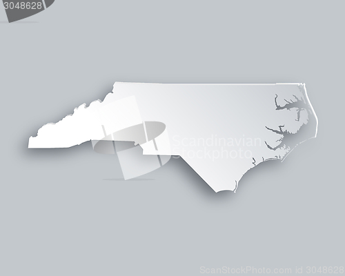 Image of Map of North Carolina