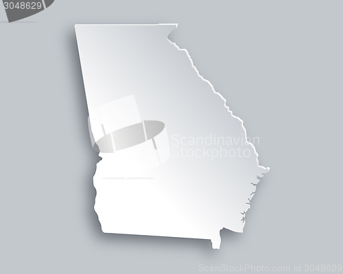 Image of Map of Georgia