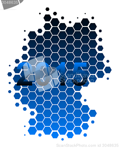 Image of Map of Germany 2015