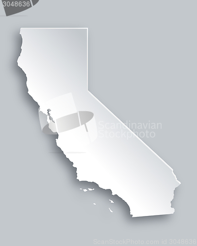 Image of Map of California