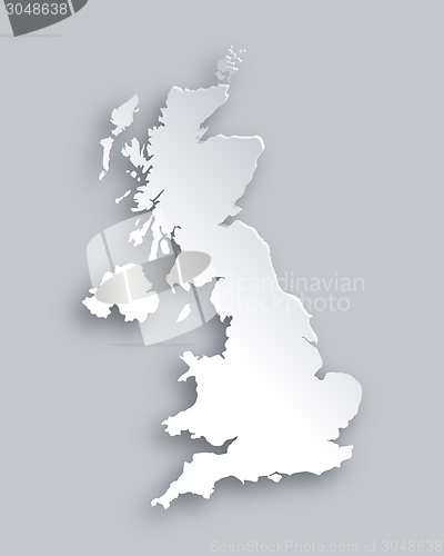 Image of Map of United Kingdom