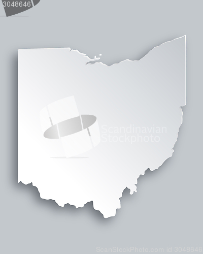 Image of Map of Ohio