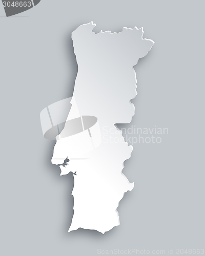 Image of Map of Portugal
