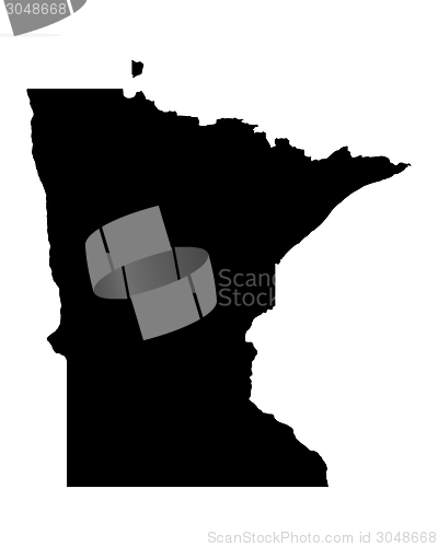 Image of Map of Minnesota