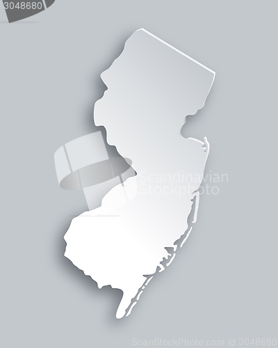Image of Map of New Jersey