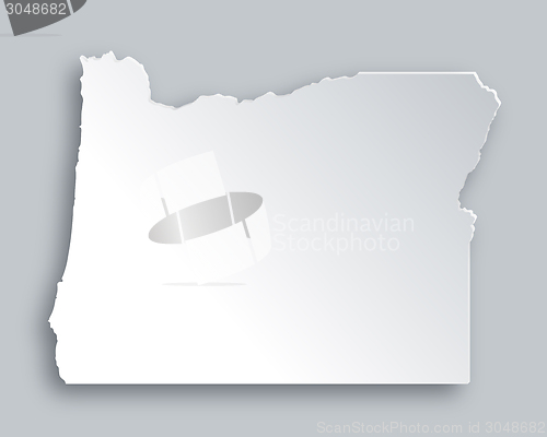 Image of Map of Oregon