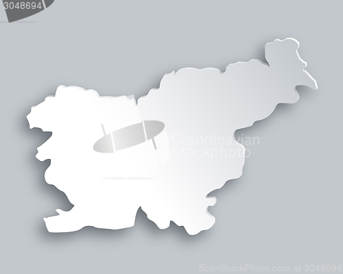 Image of Map of Slovenia