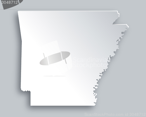 Image of Map of Arkansas