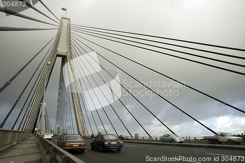 Image of anzac bridge in sydney