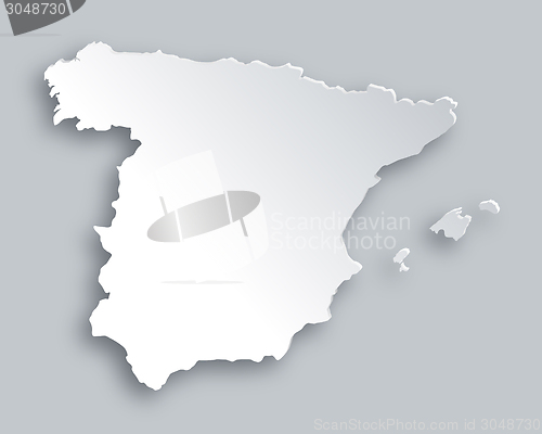 Image of Map of Spain