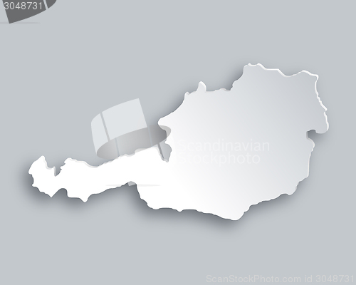 Image of Map of Austria