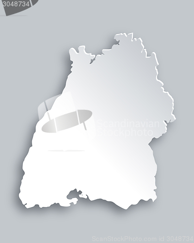 Image of Map of Baden-Wuerttemberg