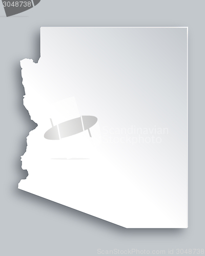 Image of Map of Arizona