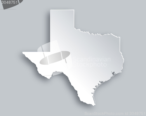 Image of Map of Texas