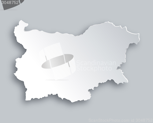 Image of Map of Bulgaria