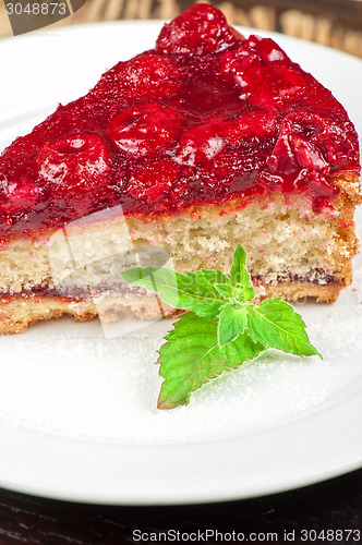Image of cake with berry's