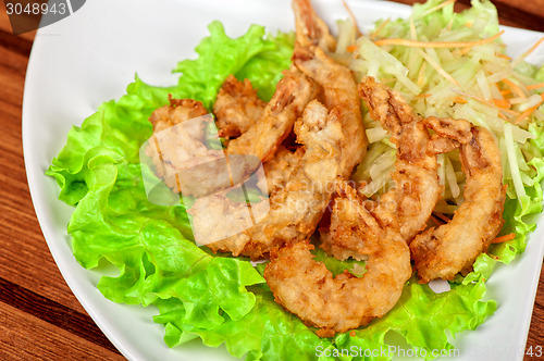 Image of Fried shrimps