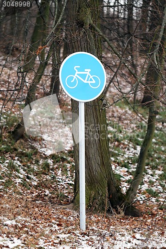 Image of Bike on the pavement