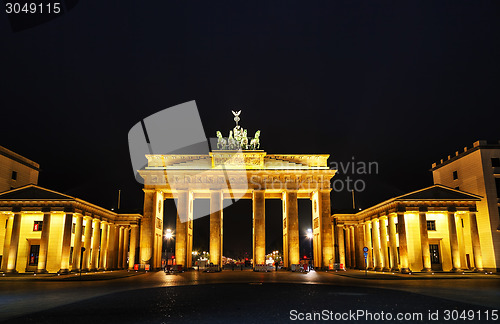 Image of Brandenburg gate in Berlin, Germany