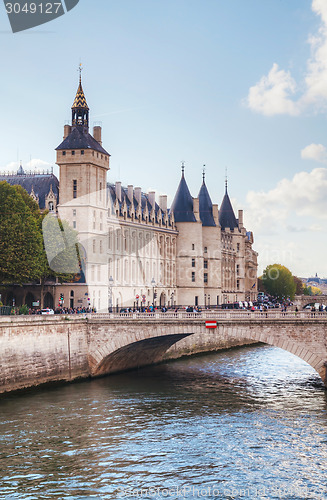 Image of The Conciergerie building in Paris, France