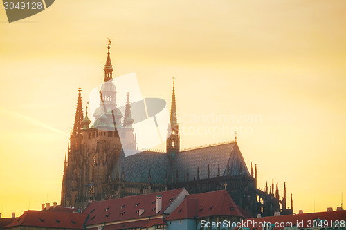 Image of The Prague castle close up