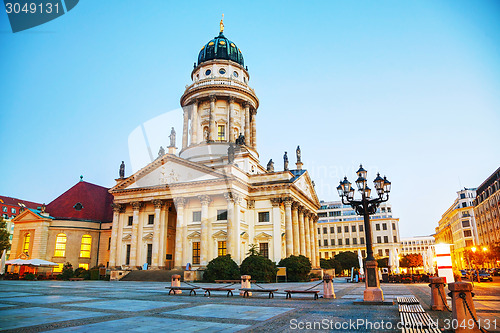 Image of French cathedral (Franzosischer Dom) in Berlin