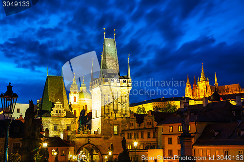 Image of The Old Town with Charles bridge in Prague