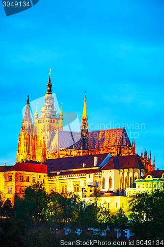 Image of The Prague castle close up