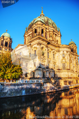 Image of Berliner Dom cathedral in the morning