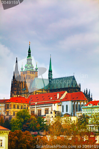 Image of The Prague castle close up