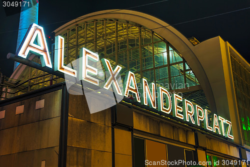 Image of Alexanderplatz square in Berlin, Germany