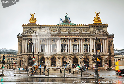 Image of The Palais Garnier (National Opera House) in Paris, France