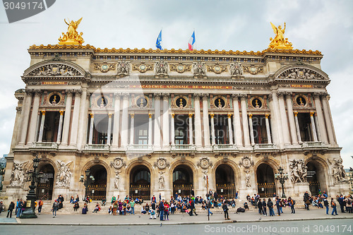 Image of The Palais Garnier (National Opera House) in Paris, France