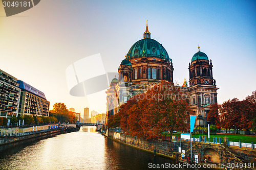 Image of Berliner Dom cathedral in the morning