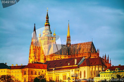 Image of The Prague castle close up