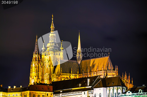 Image of The Prague castle close up