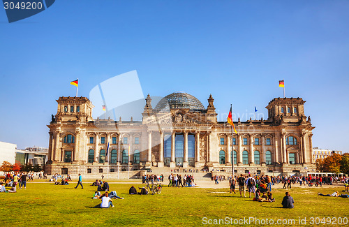 Image of Reichstag building in Berlin, Germany