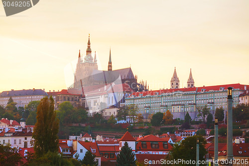 Image of The Prague castle close up