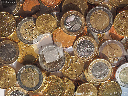 Image of Euro coins